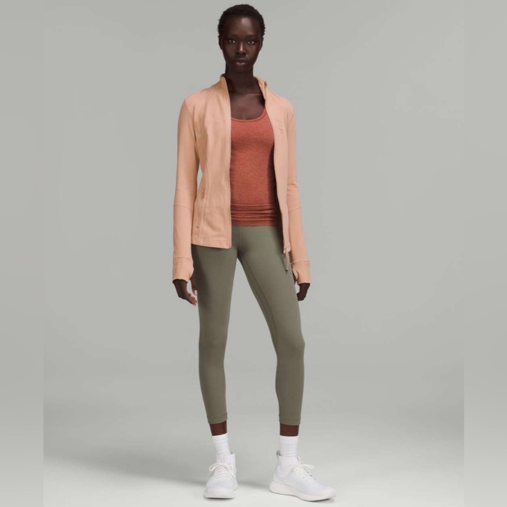 Lululemon Pink Clay Define Jacket Size 6 - Picture 2 of 11